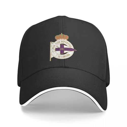 QFLLQLFF Basecap Top Famous Deportivo de La Coruna Cap Baseballkappe Ballkappe Damenmütze Herren Geschenk von QFLLQLFF