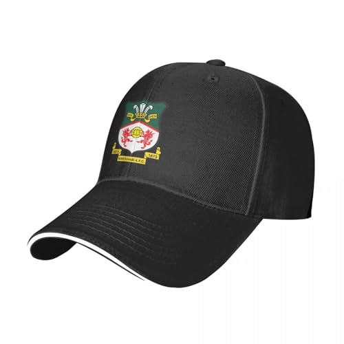 QFLLQLFF Basecap Wrexham Wrexham Cap Baseball Cap Hüte Baseball Cap Baseball Cap Damen Hüte Herren Geschenk von QFLLQLFF