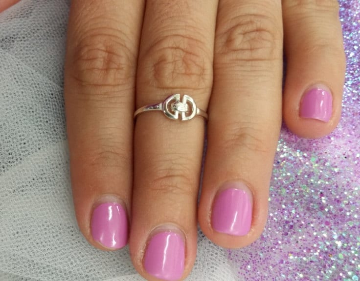 2Stk Sterling Silber Ring Erhältlich in 3 Größen 6 - 7 8, Oberflächen Antikes Oder Glänzendes Silber, Kann Auch Als Knöchelring Verwendet Werden von QFMarket