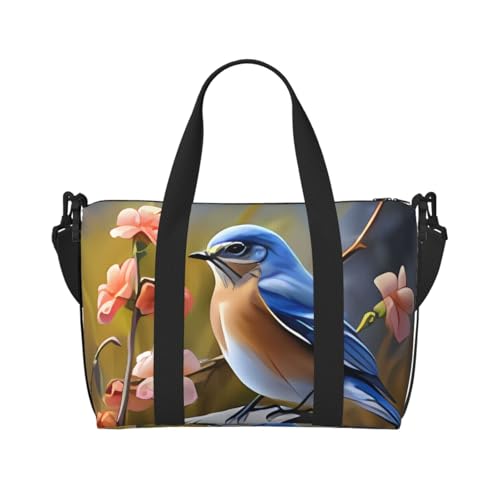 Goat Frolic Crossbody Reisetasche – Wasserabweisende Handgepäck-Handtasche, große Kapazität Turnbeutel, Ostseebird, Einheitsgröße von QGGHNISD