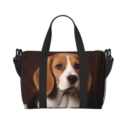 Lovely Panda bedruckte Crossbody-Tasche – wasserabweisende Handgepäck-Handtasche, große Kapazität, Turnbeutel, Ovely Pet Hundebeagle, Einheitsgröße Lovely Panda bedruckte Crossbody-Tasche – wasserabweisende Handgepäck-Handtasche, große Kapazität, Turnbeutel, Ovely Pet Hundebeagle, Einheitsgröße von QGGHNISD