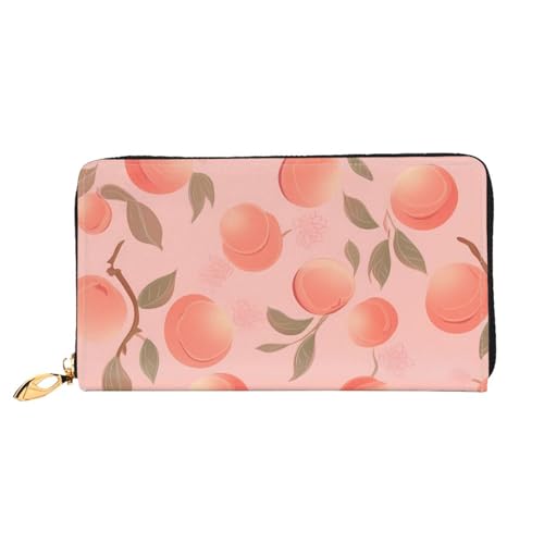 QGGHNISD Cub Raccoon Damen Lange Leder Geldbörse mit Reißverschluss Kartenfächer Bargeldfach Clutch Geldbörse, Pink Peach1, Einheitsgröße QGGHNISD Cub Raccoon Damen Lange Leder Geldbörse mit Reißverschluss Kartenfächer Bargeldfach Clutch Geldbörse, Pink Peach1, Einheitsgröße von QGGHNISD