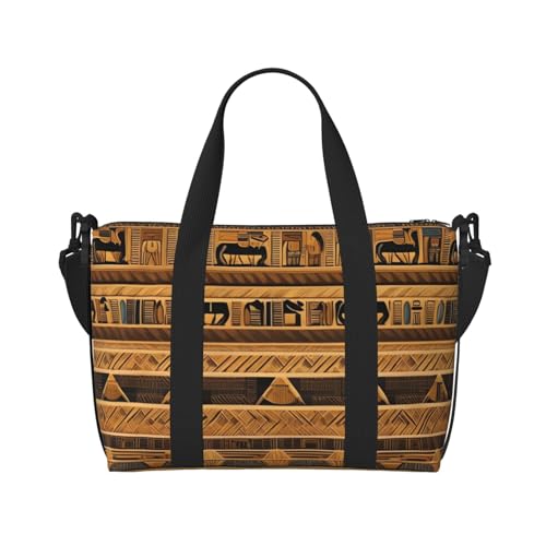 Ägyptische Fresken Handreisetasche für Männer und Frauen Langlebiges Material und stilvolles Design, geeignet für Geschäfts- und Freizeitreisen Ägyptische Fresken Handreisetasche für Männer und Frauen Langlebiges Material und stilvolles Design, geeignet für Geschäfts- und Freizeitreisen von QGQHS