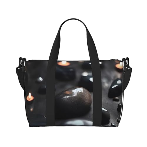 Black Mystery Heart Stone Handreisetasche für Männer und Frauen Langlebiges Material und stilvolles Design, geeignet für Geschäfts- und Freizeitreisen Black Mystery Heart Stone Handreisetasche für Männer und Frauen Langlebiges Material und stilvolles Design, geeignet für Geschäfts- und Freizeitreisen von QGQHS