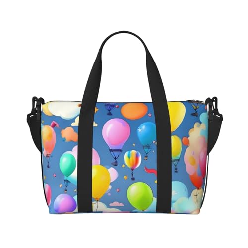 Bunte Luftballons Handreisetasche Für Männer und Frauen Langlebiges Material und stilvolles Design, geeignet für Geschäfts- und Freizeitreisen. Bunte Luftballons Handreisetasche Für Männer und Frauen Langlebiges Material und stilvolles Design, geeignet für Geschäfts- und Freizeitreisen. von QGQHS