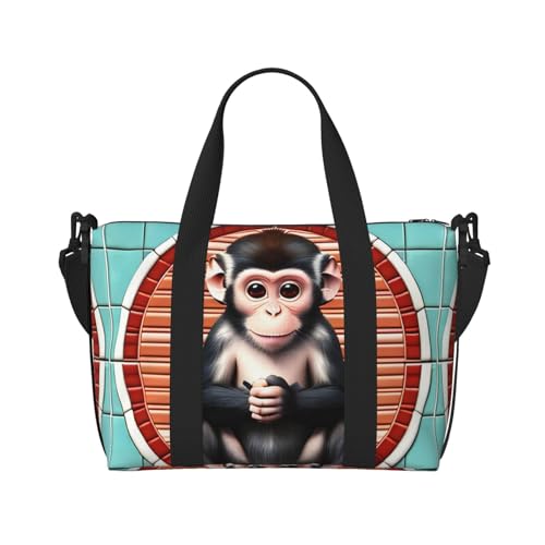 Die Silent Monkey Handreisetasche für Männer und Frauen Langlebiges Material und stilvolles Design, geeignet für Geschäfts- und Freizeitreisen. Die Silent Monkey Handreisetasche für Männer und Frauen Langlebiges Material und stilvolles Design, geeignet für Geschäfts- und Freizeitreisen. von QGQHS