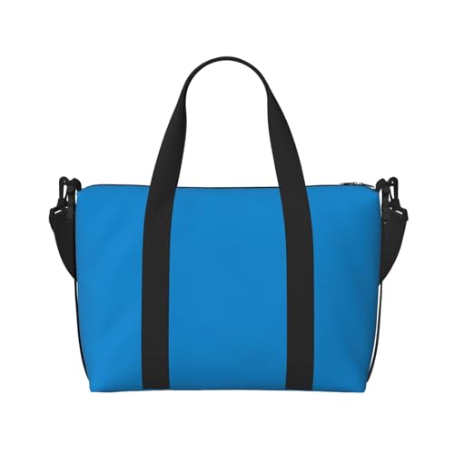 Einfarbige blaue Handreisetasche. Für Damen und Herren. Strapazierfähiges Material und stilvolles Design, geeignet für Geschäfts- und Freizeitreisen. Einfarbige blaue Handreisetasche. Für Damen und Herren. Strapazierfähiges Material und stilvolles Design, geeignet für Geschäfts- und Freizeitreisen. von QGQHS