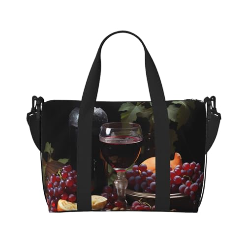 Fruits And Wines Hand Travel Bag For Men And Women.Durable Material And Stylish Design, Suitable For Business And Leisure Travel. Fruits And Wines Hand Travel Bag For Men And Women.Durable Material And Stylish Design, Suitable For Business And Leisure Travel. von QGQHS