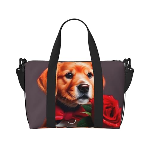 Gentleman-Like Dog Hand Travel Bag für Männer und Frauen Langlebiges Material und stilvolles Design, geeignet für Geschäfts- und Freizeitreisen. Gentleman-Like Dog Hand Travel Bag für Männer und Frauen Langlebiges Material und stilvolles Design, geeignet für Geschäfts- und Freizeitreisen. von QGQHS