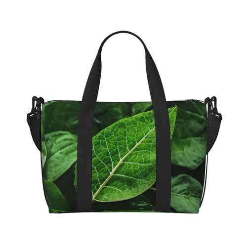 Green Leaf Nature Handreisetasche für Männer und Frauen Langlebiges Material und stilvolles Design, geeignet für Geschäfts- und Freizeitreisen Green Leaf Nature Handreisetasche für Männer und Frauen Langlebiges Material und stilvolles Design, geeignet für Geschäfts- und Freizeitreisen von QGQHS