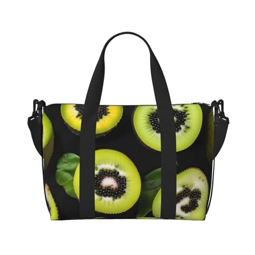 Grüne Kiwi-Handreisetasche für Damen und Herren, strapazierfähiges Material und stilvolles Design, geeignet für Geschäfts- und Freizeitreisen. Grüne Kiwi-Handreisetasche für Damen und Herren, strapazierfähiges Material und stilvolles Design, geeignet für Geschäfts- und Freizeitreisen. von QGQHS