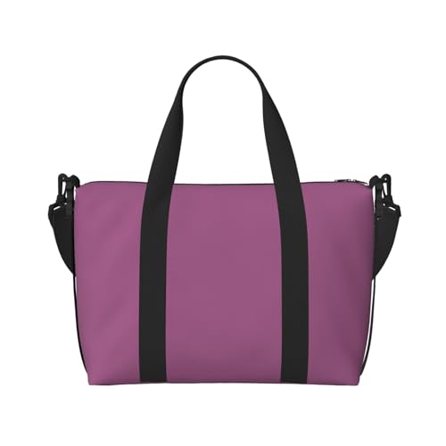Handreisetasche, einfarbig, Weinrot Für Damen und Herren Strapazierfähiges Material und stilvolles Design, geeignet für Geschäfts- und Freizeitreisen. von QGQHS