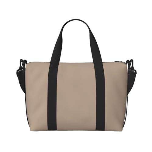 Handreisetasche, einfarbig, hellbraun, für Damen und Herren, strapazierfähiges Material und stilvolles Design, geeignet für Geschäfts- und Freizeitreisen. Handreisetasche, einfarbig, hellbraun, für Damen und Herren, strapazierfähiges Material und stilvolles Design, geeignet für Geschäfts- und Freizeitreisen. von QGQHS
