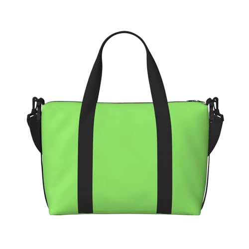 Handreisetasche, einfarbig, hellgrün, für Damen und Herren, strapazierfähiges Material und stilvolles Design, geeignet für Geschäfts- und Freizeitreisen. Handreisetasche, einfarbig, hellgrün, für Damen und Herren, strapazierfähiges Material und stilvolles Design, geeignet für Geschäfts- und Freizeitreisen. von QGQHS