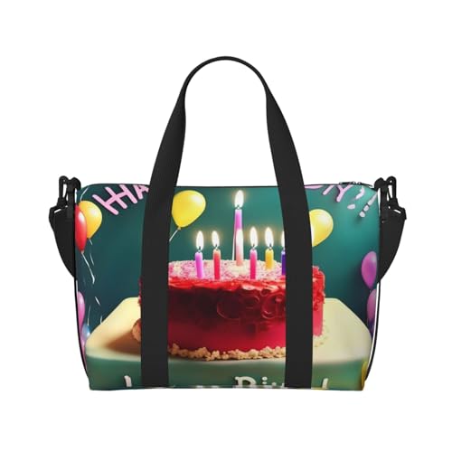 Happy Birthday Schöne Handreisetasche für Männer und Frauen Langlebiges Material und stilvolles Design, geeignet für Geschäfts- und Freizeitreisen. Happy Birthday Schöne Handreisetasche für Männer und Frauen Langlebiges Material und stilvolles Design, geeignet für Geschäfts- und Freizeitreisen. von QGQHS