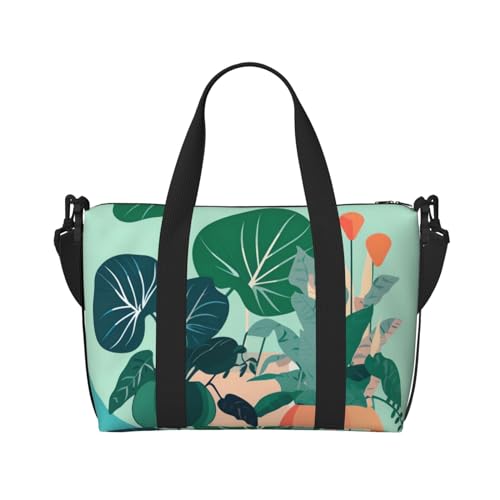Indoor Cartoon Topfpflanzen-Handreisetasche für Männer und Frauen Langlebiges Material und stilvolles Design, geeignet für Geschäfts- und Freizeitreisen Indoor Cartoon Topfpflanzen-Handreisetasche für Männer und Frauen Langlebiges Material und stilvolles Design, geeignet für Geschäfts- und Freizeitreisen von QGQHS