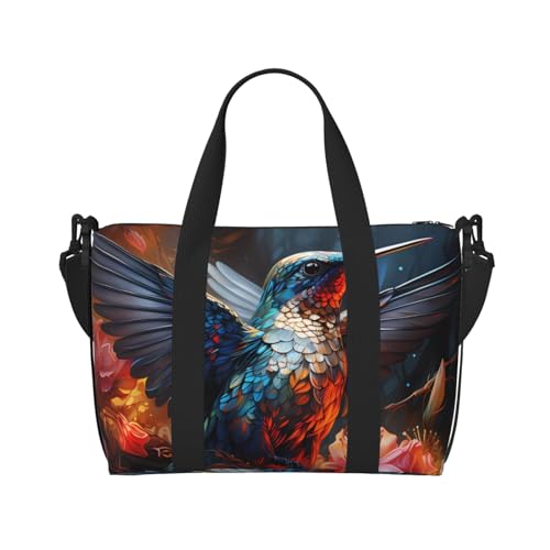 Kolibri-Handreisetasche für Damen und Herren, strapazierfähiges Material und stilvolles Design, geeignet für Geschäfts- und Freizeitreisen. Kolibri-Handreisetasche für Damen und Herren, strapazierfähiges Material und stilvolles Design, geeignet für Geschäfts- und Freizeitreisen. von QGQHS