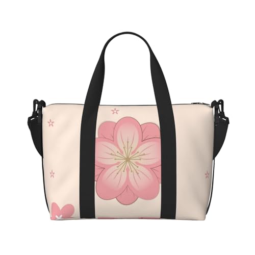 Little Pink Cherry Blossoms Handreisetasche für Männer und Frauen Langlebiges Material und stilvolles Design, geeignet für Geschäfts- und Freizeitreisen Little Pink Cherry Blossoms Handreisetasche für Männer und Frauen Langlebiges Material und stilvolles Design, geeignet für Geschäfts- und Freizeitreisen von QGQHS
