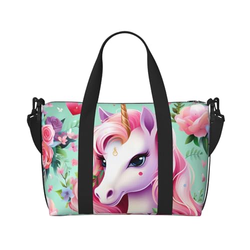 Rosa Einhorn Handreisetasche für Männer und Frauen Langlebiges Material und stilvolles Design, geeignet für Geschäfts- und Freizeitreisen. Rosa Einhorn Handreisetasche für Männer und Frauen Langlebiges Material und stilvolles Design, geeignet für Geschäfts- und Freizeitreisen. von QGQHS