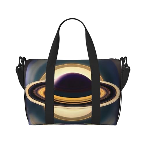 Schöne Saturn Handreisetasche für Männer und Frauen Langlebiges Material und stilvolles Design, geeignet für Geschäfts- und Freizeitreisen. von QGQHS