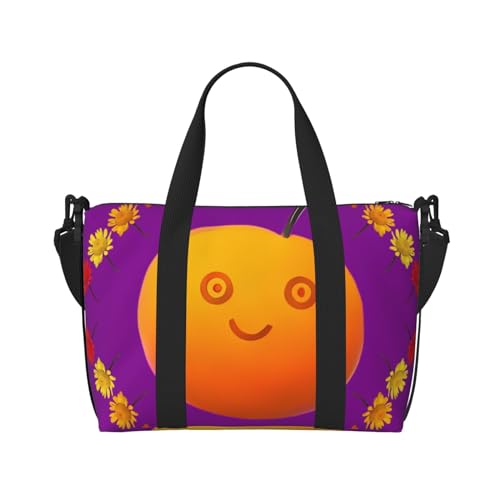 Smiley Orange Handreisetasche für Männer und Frauen Langlebiges Material und stilvolles Design, geeignet für Geschäfts- und Freizeitreisen. Smiley Orange Handreisetasche für Männer und Frauen Langlebiges Material und stilvolles Design, geeignet für Geschäfts- und Freizeitreisen. von QGQHS