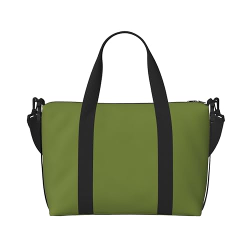 Solide dunkelgrüne Handreisetasche für Männer und Frauen Langlebiges Material und stilvolles Design, geeignet für Geschäfts- und Freizeitreisen. von QGQHS