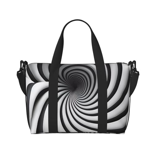Spirale optische Illusion Gif Handreisetasche für Männer und Frauen Langlebiges Material und stilvolles Design, geeignet für Geschäfts- und Freizeitreisen. Spirale optische Illusion Gif Handreisetasche für Männer und Frauen Langlebiges Material und stilvolles Design, geeignet für Geschäfts- und Freizeitreisen. von QGQHS