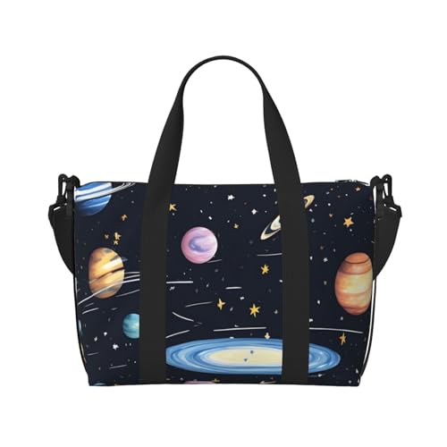 The Solar Family Hand Travel Bag For Men And Women.Durable Material And Stylish Design, Suitable For Business And Leisure Travel. The Solar Family Hand Travel Bag For Men And Women.Durable Material And Stylish Design, Suitable For Business And Leisure Travel. von QGQHS