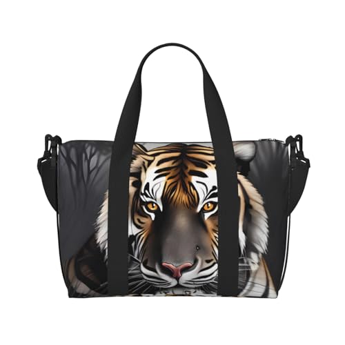 Tiger At Rest Handreisetasche für Männer und Frauen Langlebiges Material und stilvolles Design, geeignet für Geschäfts- und Freizeitreisen. Tiger At Rest Handreisetasche für Männer und Frauen Langlebiges Material und stilvolles Design, geeignet für Geschäfts- und Freizeitreisen. von QGQHS