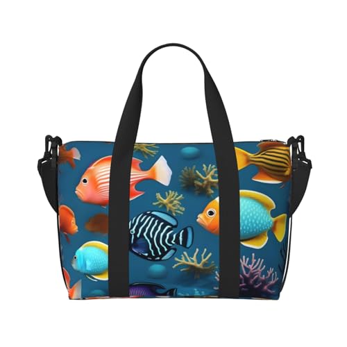 U-Boot-Rifffisch-Handreisetasche für Männer und Frauen, strapazierfähiges Material und stilvolles Design, geeignet für Geschäfts- und Freizeitreisen. U-Boot-Rifffisch-Handreisetasche für Männer und Frauen, strapazierfähiges Material und stilvolles Design, geeignet für Geschäfts- und Freizeitreisen. von QGQHS