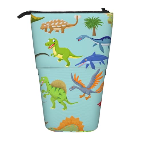 QGWDYYJQ Cartoon-Dinosaurier-Bilder, bedruckter Bleistift, Teleskop, vertikaler Organizer QGWDYYJQ Cartoon-Dinosaurier-Bilder, bedruckter Bleistift, Teleskop, vertikaler Organizer von QGWDYYJQ
