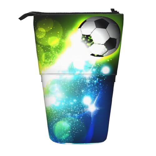 QGWDYYJQ Coole Fußball-Bleistifte, vertikal, Teleskop-Organizer von QGWDYYJQ