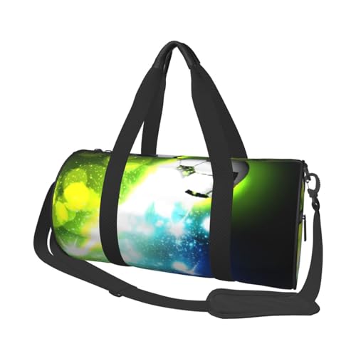 QGWDYYJQ Coole Reisetasche mit Fußball-Motiv, großes Fassungsvermögen, Reisegepäcktasche von QGWDYYJQ