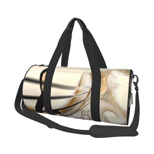 QGWDYYJQ Reisetasche mit Musiknoten-Motiv, großes Fassungsvermögen, Reisegepäcktasche von QGWDYYJQ