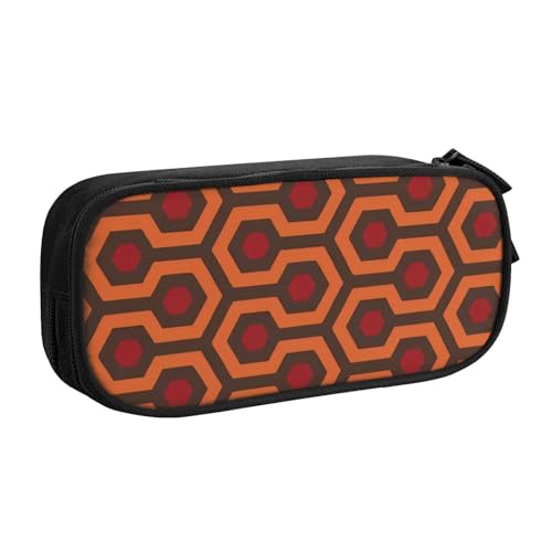 QGWDYYJQ Shining Overlook bedrucktes Federmäppchen, Schreibwarenetui, tragbarer Organizer, Schwarz , Einheitsgröße, Münztasche QGWDYYJQ Shining Overlook bedrucktes Federmäppchen, Schreibwarenetui, tragbarer Organizer, Schwarz , Einheitsgröße, Münztasche von QGWDYYJQ
