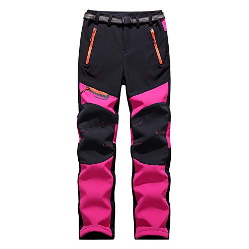 FüR Damen Jogginghosen Bund Overall Damen Stretch Hose Damen Schneehosen Sheego Hosen Hose Mit KnöPfen Latex Leggings Pants Damen Jumpsuit Herbst Und Winter Damen Jeans (Rosa, L) von QHDDP