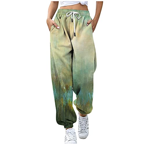 Hochzeit Thermohosen Damen Hip Hop Hosen Wide Leg Hose Graue Jogginghosen LIU Jo Jogginghosen Schlafhose Damen Leggings Damen Lederoptik Seductive Hosen MäDchenfriend Grün, S von QHDDP