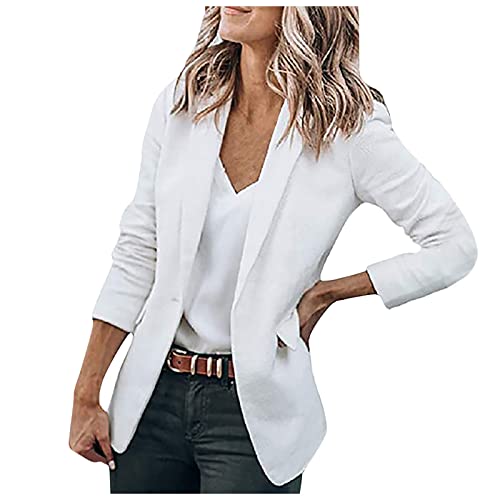 Jacken Hexen KostüMe FüR MäDchen Steppjacke Damen Leicht Jacke Damen üBergang Steppjacke Damen Mit Kapuze PlüSch Jacken FüR Damen Blazer Jacke Damen Jacken Herbst FrüHling Ilse Jacobsen (c-Weiß, 5XL) von QHDDP