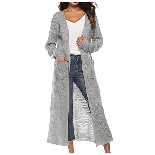 üBergangsjacke Damen Stichsichere Weste Roter Blazer 80Er Party Outfit Leinenblazer Damen Outdoor Jacke Damen Cinderella KostüM Sweatjacke Damen Jacke Winddicht Wasserdicht Atmungsaktiv(B Grau,L) von QHDDP