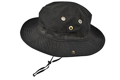 QHIU Fischerhut, taktisch, Boonie, Sonnenschutz, Camouflage, für Camping, Wandern, Angeln, Herren, Unisex QHIU Fischerhut, taktisch, Boonie, Sonnenschutz, Camouflage, für Camping, Wandern, Angeln, Herren, Unisex von QHIU