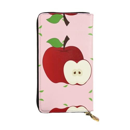 QHZLY Clutch aus Leder, lang, Cartoon-Motiv, Rot, Unisex, stilvoll und funktional, mit Kartenfächern, Reißverschlusstaschen QHZLY Clutch aus Leder, lang, Cartoon-Motiv, Rot, Unisex, stilvoll und funktional, mit Kartenfächern, Reißverschlusstaschen von QHZLY