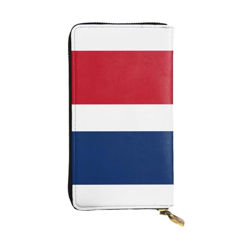 QHZLY Lange Clutch-Geldbörse aus Leder mit niederländischer Flagge, Unisex, stilvoll und funktional, mit Kartenfächern, Reißverschlusstaschen QHZLY Lange Clutch-Geldbörse aus Leder mit niederländischer Flagge, Unisex, stilvoll und funktional, mit Kartenfächern, Reißverschlusstaschen von QHZLY
