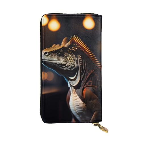 QHZLY Lange Ronin Leguan-Clutch-Geldbörse aus Leder, Unisex, stilvoll und funktional, mit Kartenfächern, Reißverschlusstaschen QHZLY Lange Ronin Leguan-Clutch-Geldbörse aus Leder, Unisex, stilvoll und funktional, mit Kartenfächern, Reißverschlusstaschen von QHZLY