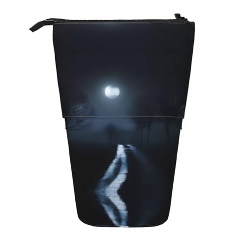 QHZLY Verstellbares Federmäppchen mit Reißverschluss, tragbar, große Kapazität, Aufbewahrung für Schreibwaren von QHZLY