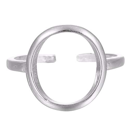 Minimalister Knuckle-Ring aus 925-Silber für Frauen Mädchen von QIANDI