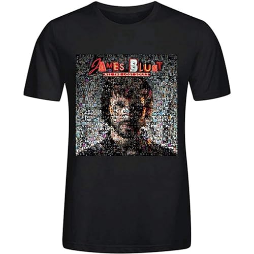 James Blunt All The Lost Souls Mens Funny T Shirts O Neck Black L von QIANFANGHUI
