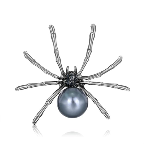Europäische und amerikanische Insektenperle Brosche Damen Spinnenbrust Blume, Stein Glas Stein: Emaille Glas, Zirkonia Achat Obsidian Europäische und amerikanische Insektenperle Brosche Damen Spinnenbrust Blume, Stein Glas Stein: Emaille Glas, Zirkonia Achat Obsidian von QIANGYTHENKO