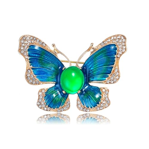 Handgezeichnete Emaille Schmetterling Brosche Damen vielseitige Tier Anzug Brust Blume Mantel Pin Zubehör Handgezeichnete Emaille Schmetterling Brosche Damen vielseitige Tier Anzug Brust Blume Mantel Pin Zubehör von QIANGYTHENKO