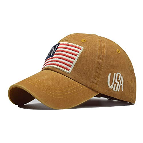 QIFLY Men's Breathable Hat with Usa Flag Casual American Flag Cap for Outdoor Mesh American Flag Cap Usa Flag American Flag Baseball Cap von QIFLY