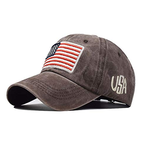 QIFLY Men's Breathable Hat with Usa Flag Casual American Flag Cap for Outdoor Mesh American Flag Cap Usa Flag American Flag Baseball Cap von QIFLY